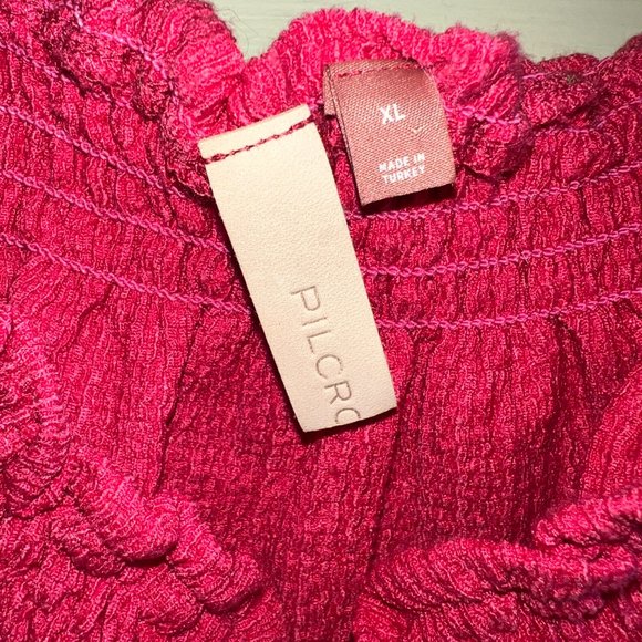 ANTHROPOLOGIE Pilcro cinched puff sleeve peasant top - Picture 13 of 13